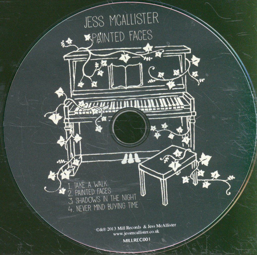 Jess McAllister - Painted Faces - Cd