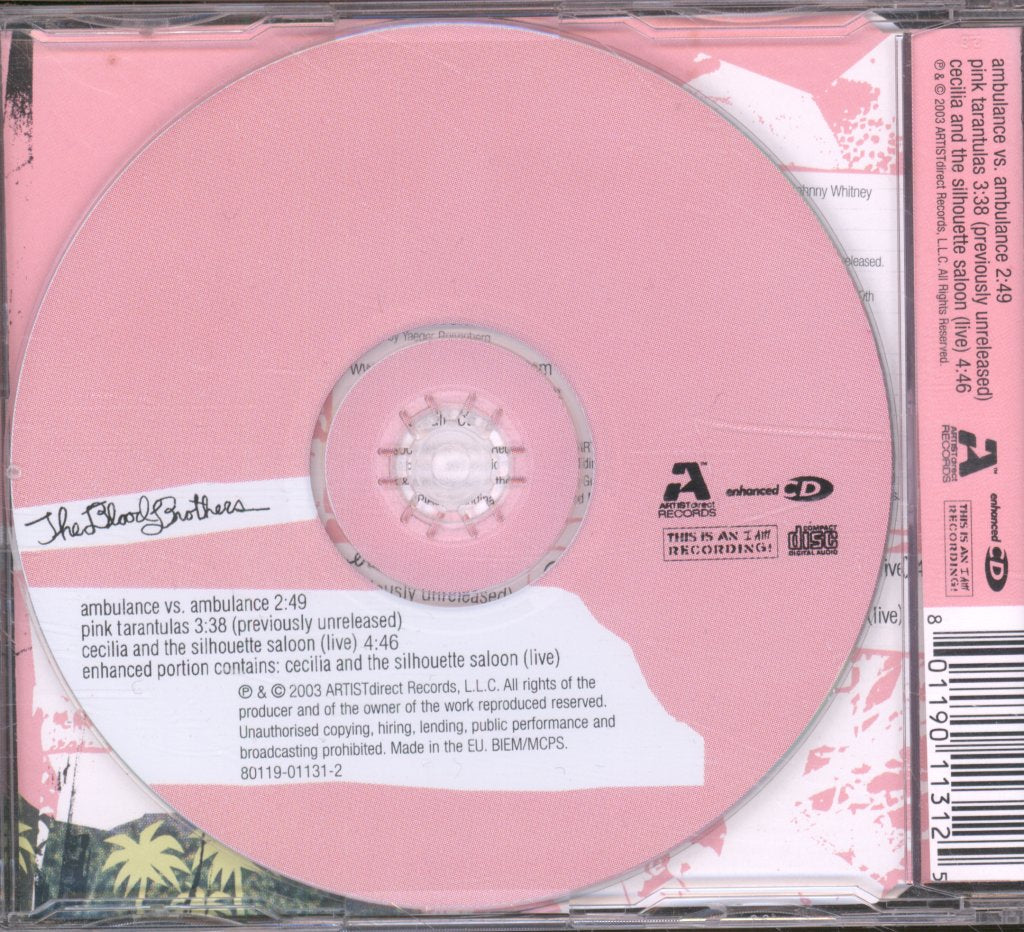 Blood Brothers - Ambulance Vs. Ambulance - Cd