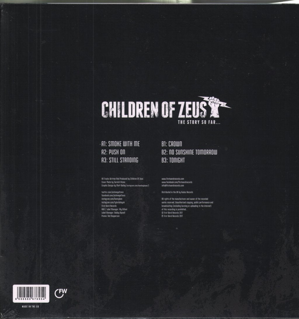 Children Of Zeus - Story So Far... - 12 Inch