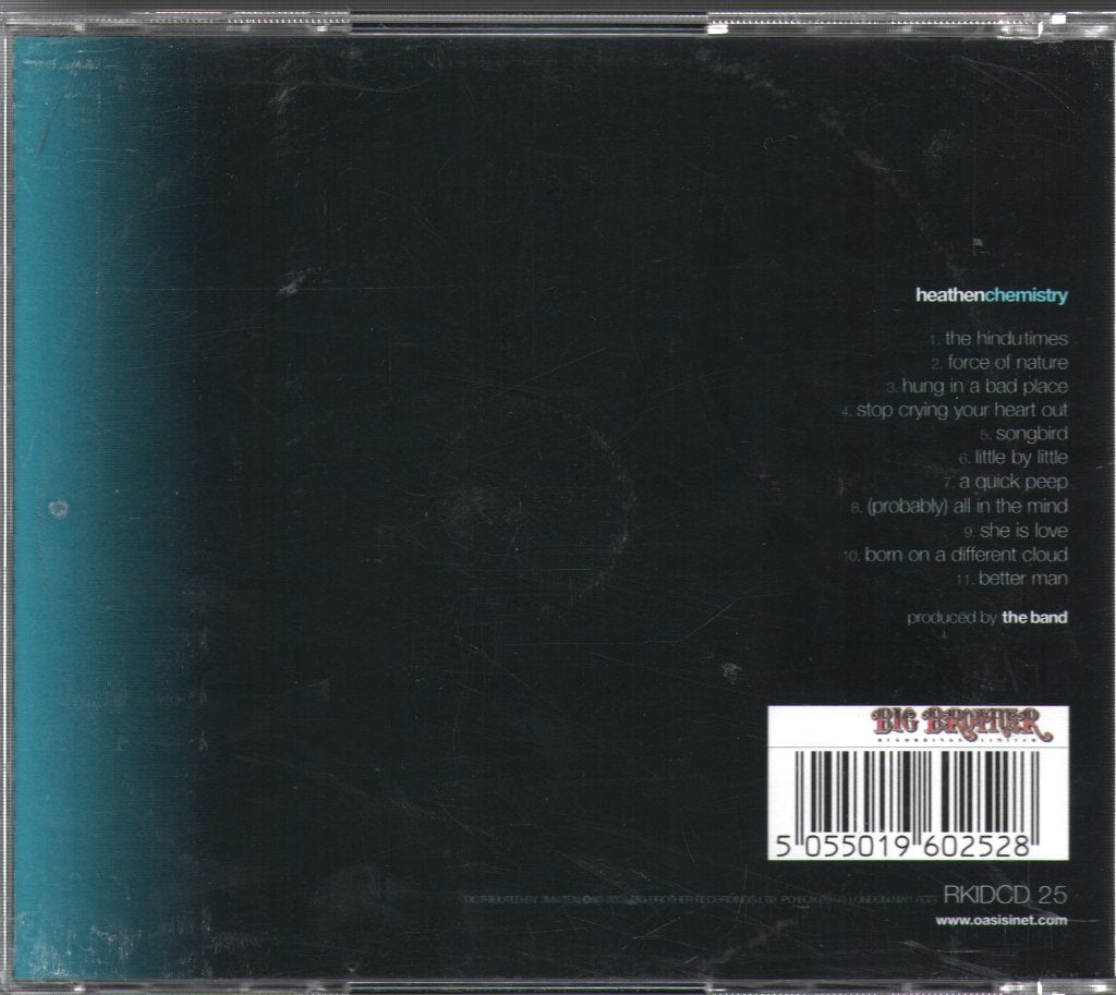 Oasis - Heathen Chemistry - Cd