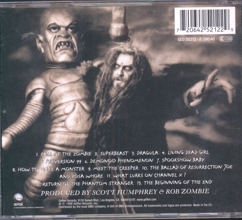 Rob Zombie - Hellbilly Deluxe - Cd
