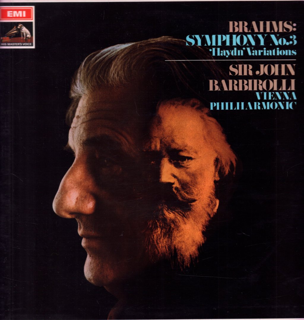 Vienna Philharmonic Orchestra - Brahms Symphony No. 3 - Lp