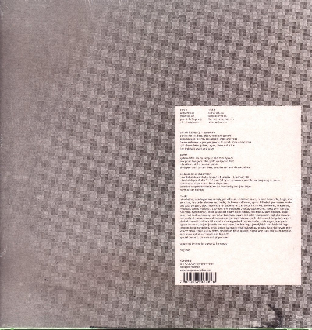 Low Frequency In Stereo - Futuro - Lp