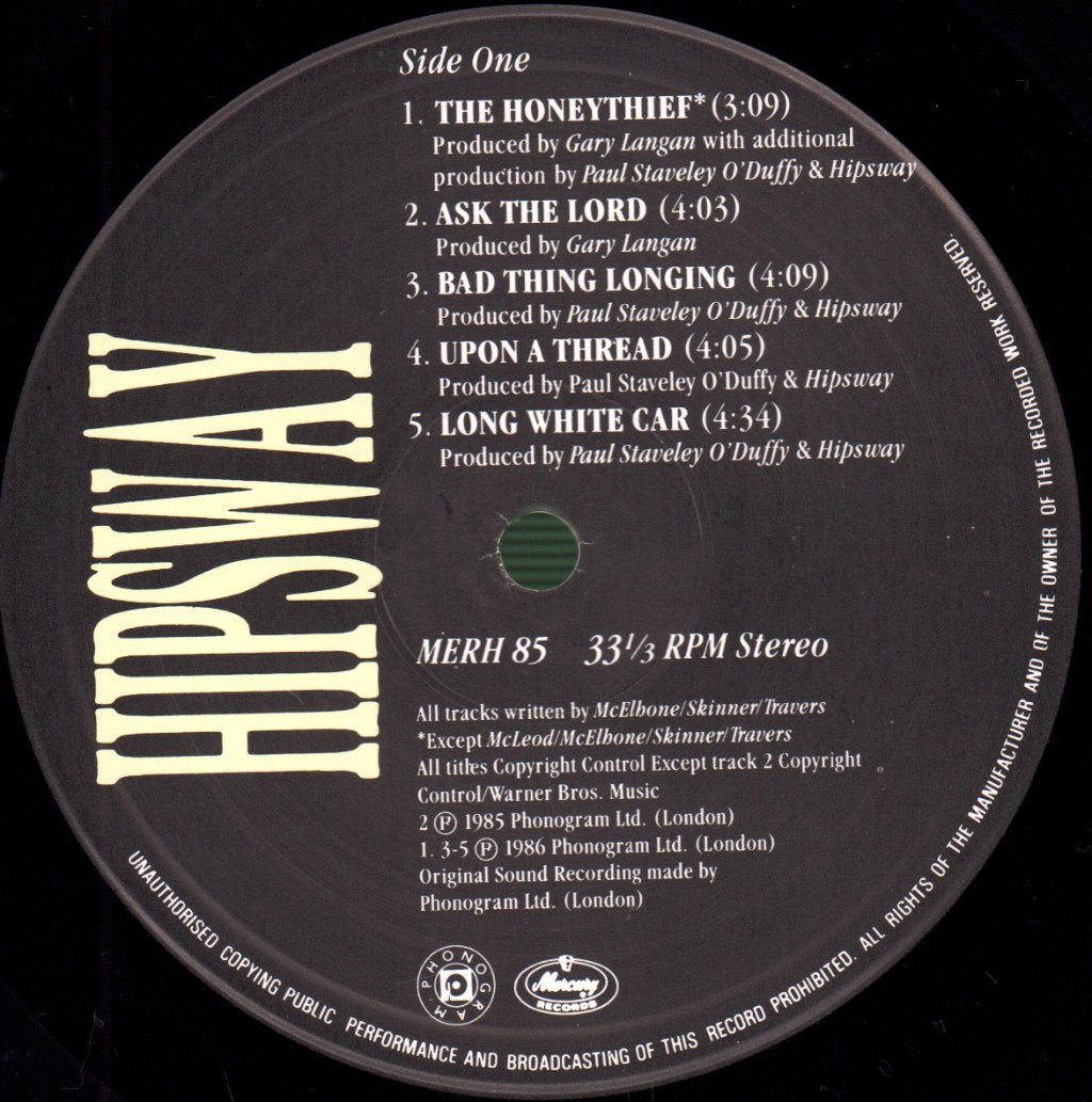 Hipsway - Hipsway - Lp