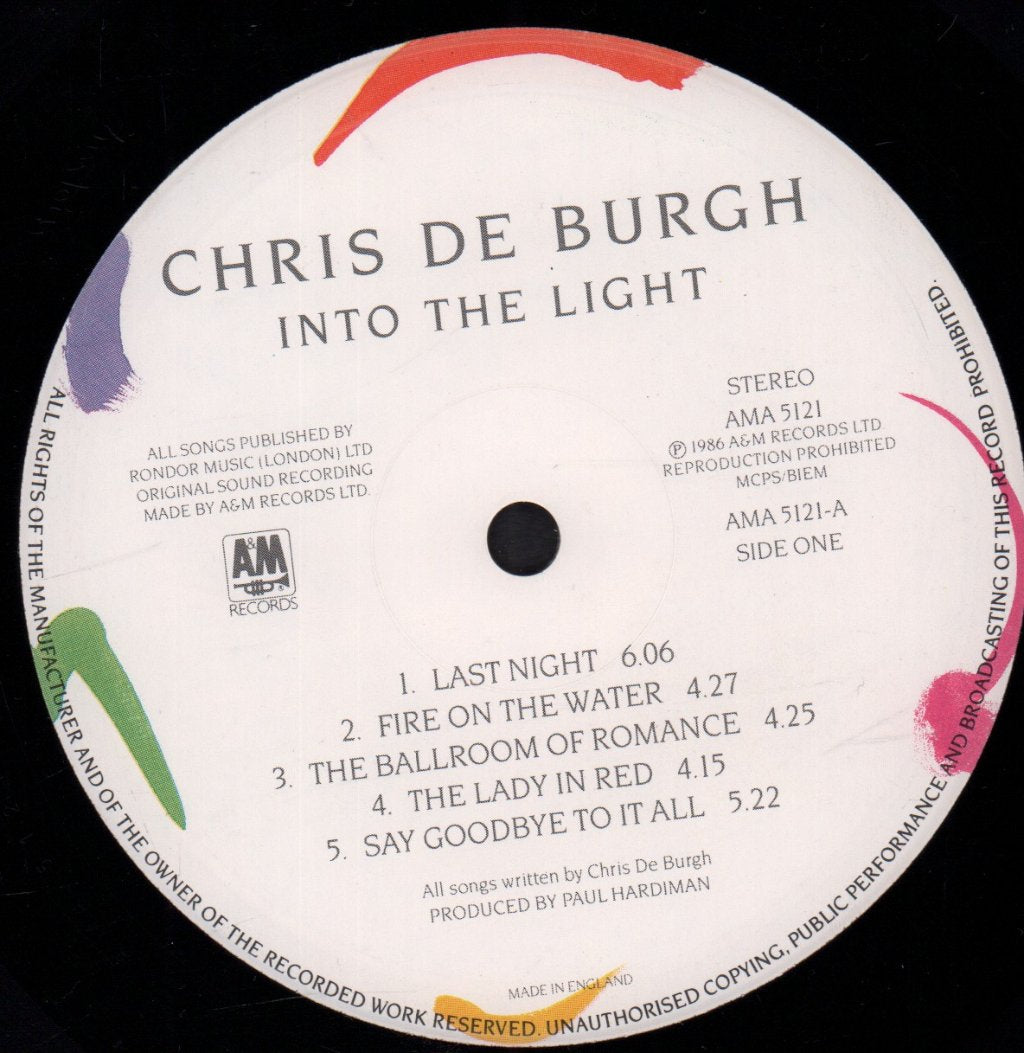 Chris De Burgh - Into The Light - Lp
