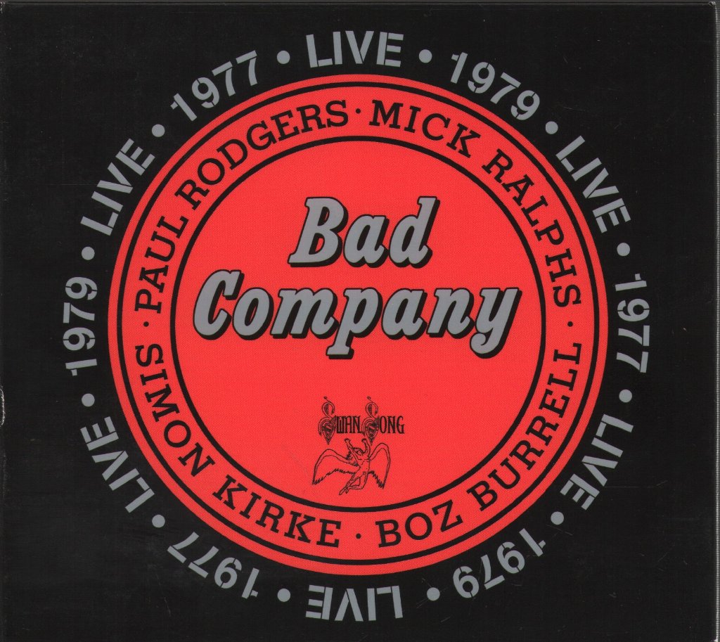 Bad Company - Live 1977 & 1979 - Double Cd