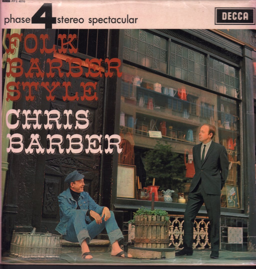 Chris Barber And His Jazz Band - Folk Barber Style - Lp