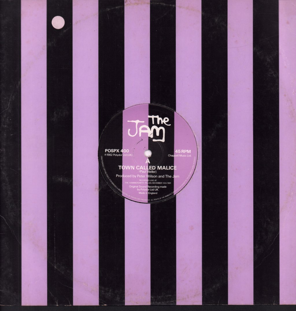 Jam - Town Called Malice - 12 Inch