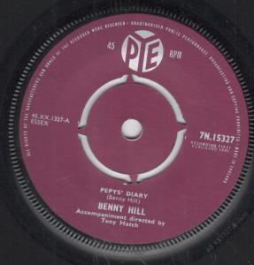 Benny Hill - Pepy's Diary - 7 Inch