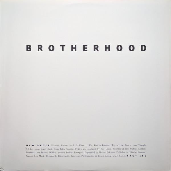 New Order - Brotherhood - Lp