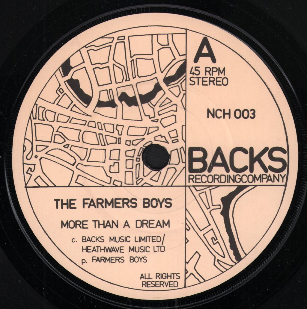 Farmer's Boys - More Than A Dream - 7 Inch