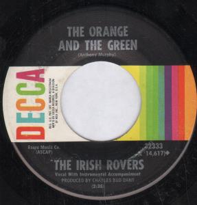 Irish Rovers - Whiskey On A Sunday - 7 Inch