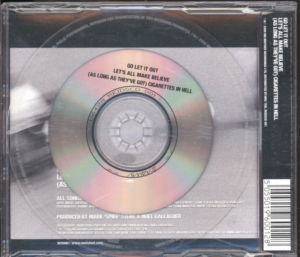 Oasis - Go Let It Out - Cd