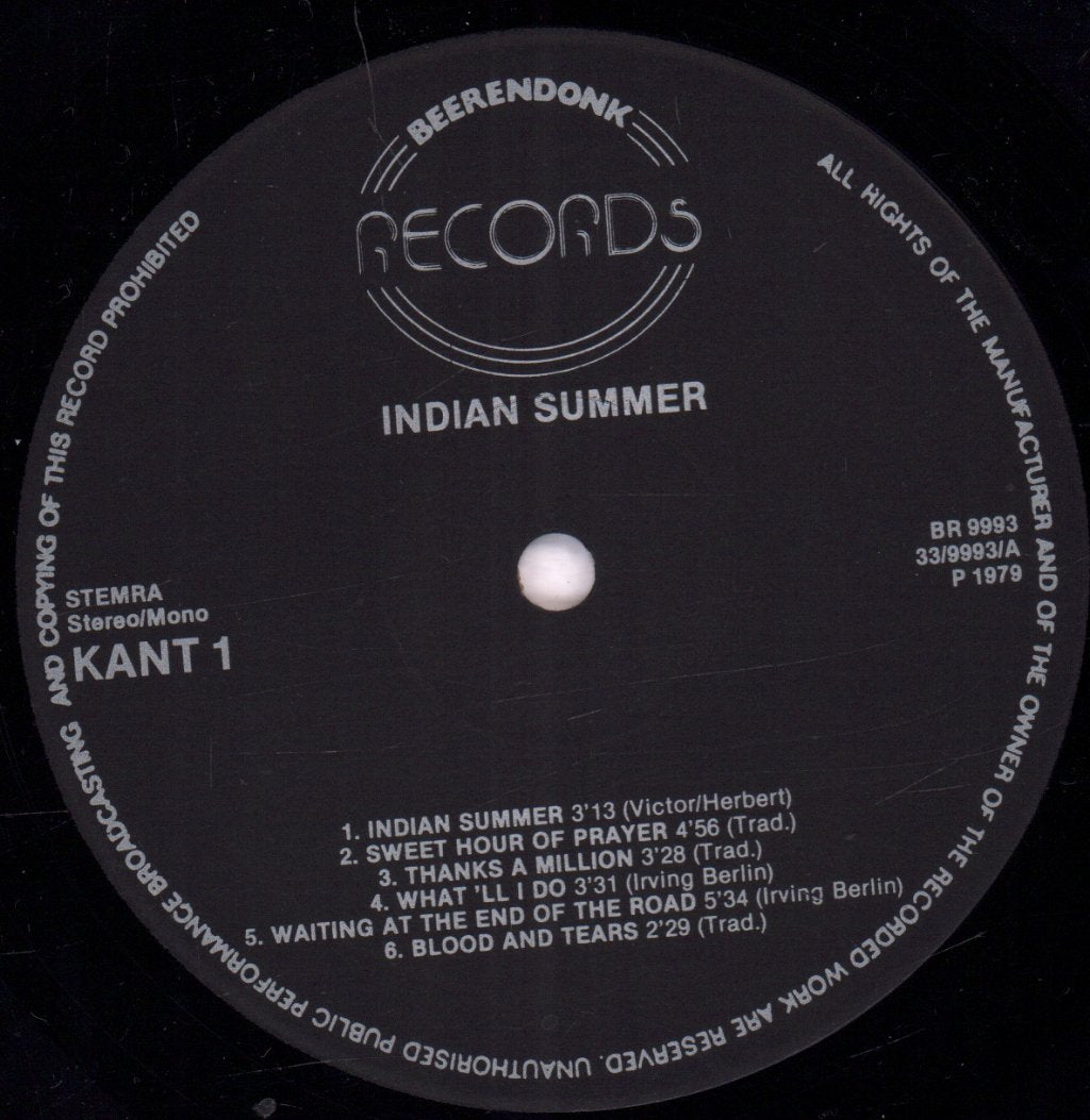 Butch Thompson - Indian Summer - Lp