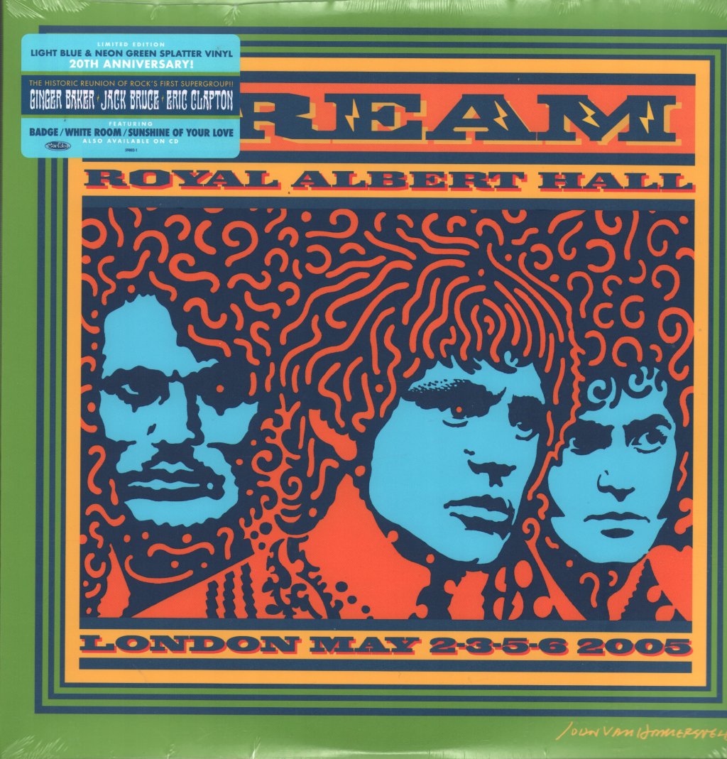 Cream - Royal Albert Hall London May 2-3-5-6 2005 (20th Anniversary) - Triple Lp