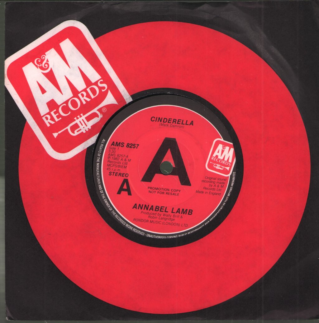 Annabel Lamb - Cinderella - 7 Inch