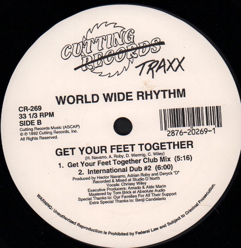 World Wide Rhythm - National Rhythm / Get Your Feet Together - 12 Inch