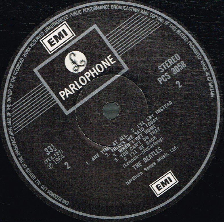 Beatles - A Hard Day's Night - Lp