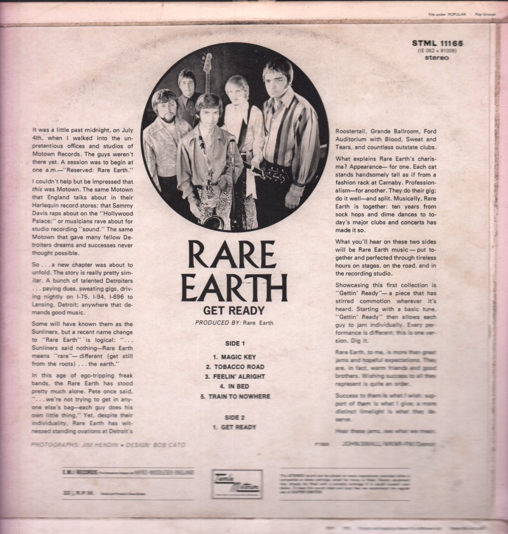 Rare Earth - Get Ready - Lp