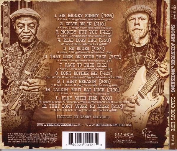 Smokin' Joe Kubek And Bnois King - Road Dog's Life - Cd