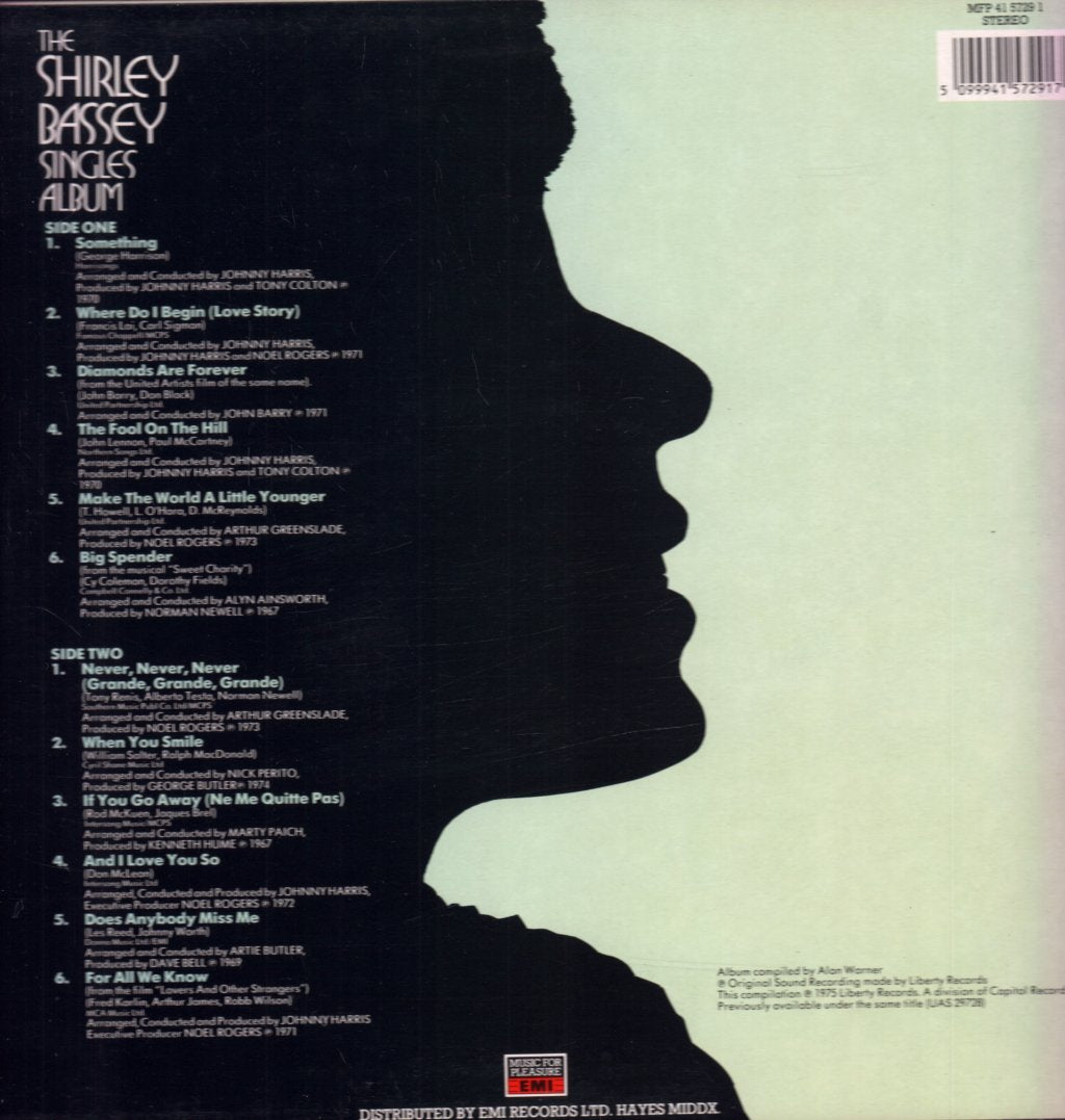 Shirley Bassey - Singles Album - Lp