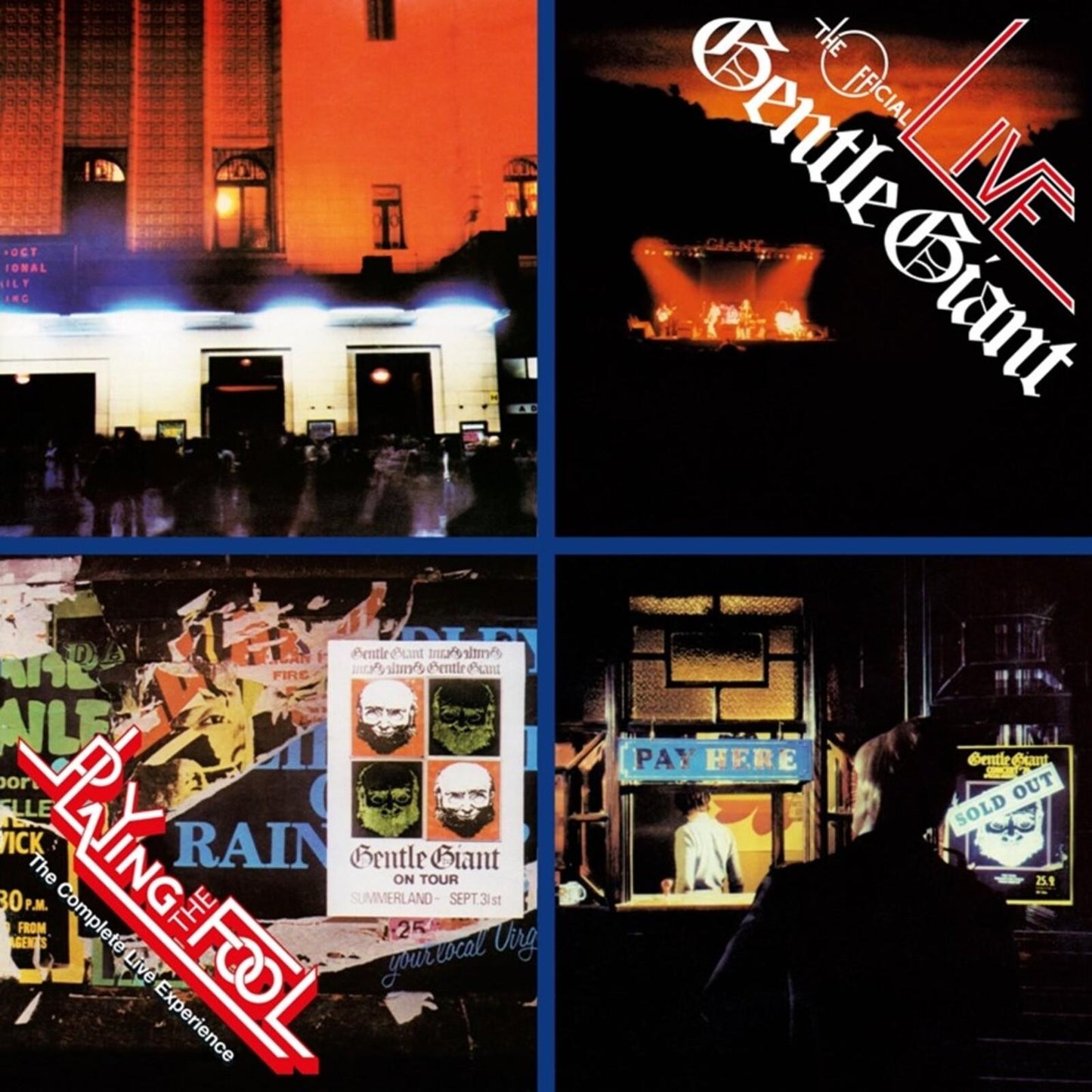 Gentle Giant - Playing the Fool: the Complete Live Experience (3lp) - Triple Lp