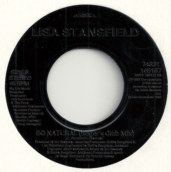 Lisa Stansfield - So Natural - 7 Inch