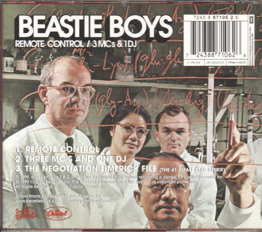 Beastie Boys - Remote Control - Cd