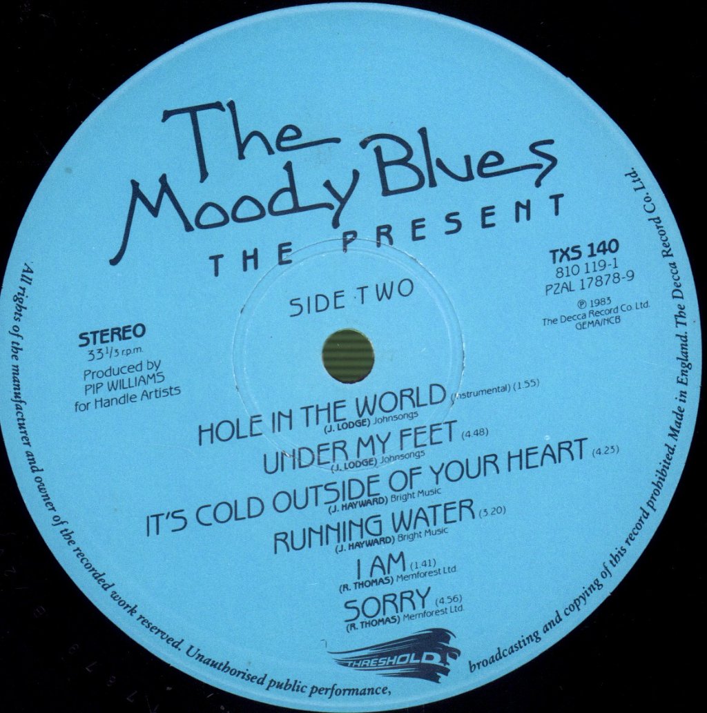 Moody Blues - Present - Lp