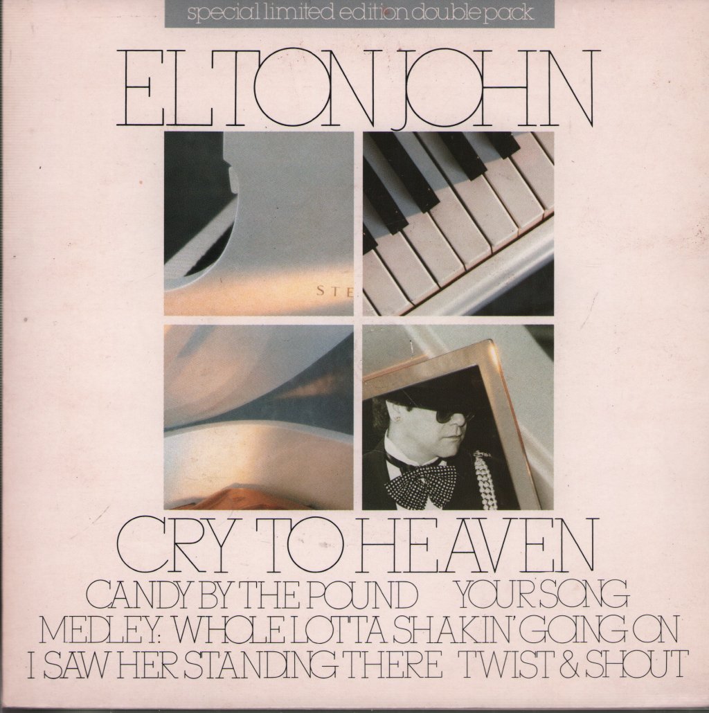 Elton John - Cry To Heaven - Double 7 Inch