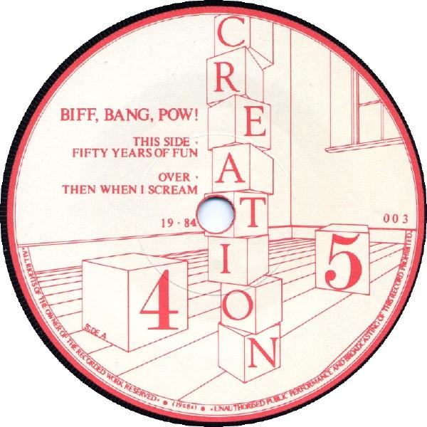 Biff Bang Pow! - Fifty Years Of Fun - 7 Inch