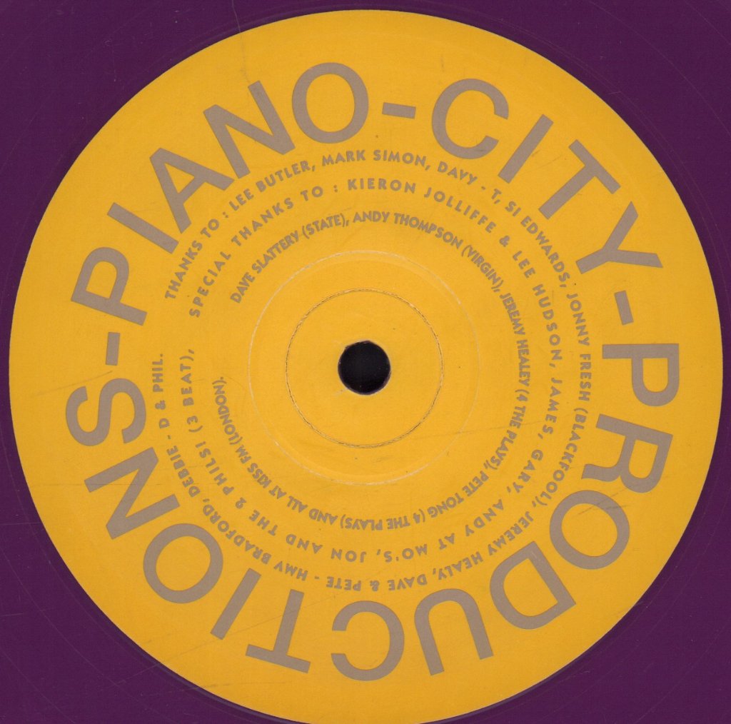 Piano City Productions - P.C.P (Vol. 3) - 12 Inch