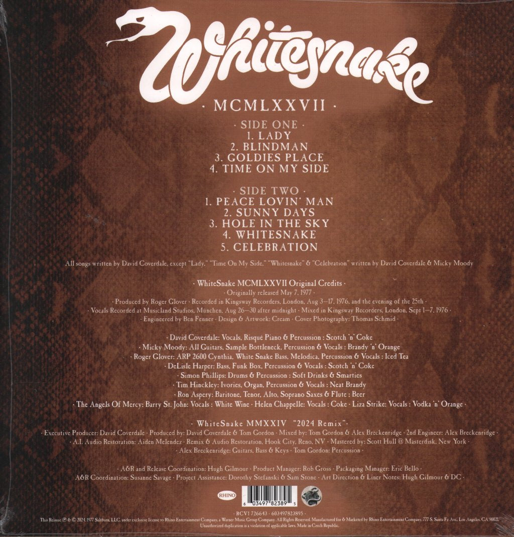 Whitesnake - White Snake (Rocktober 2024) - Lp