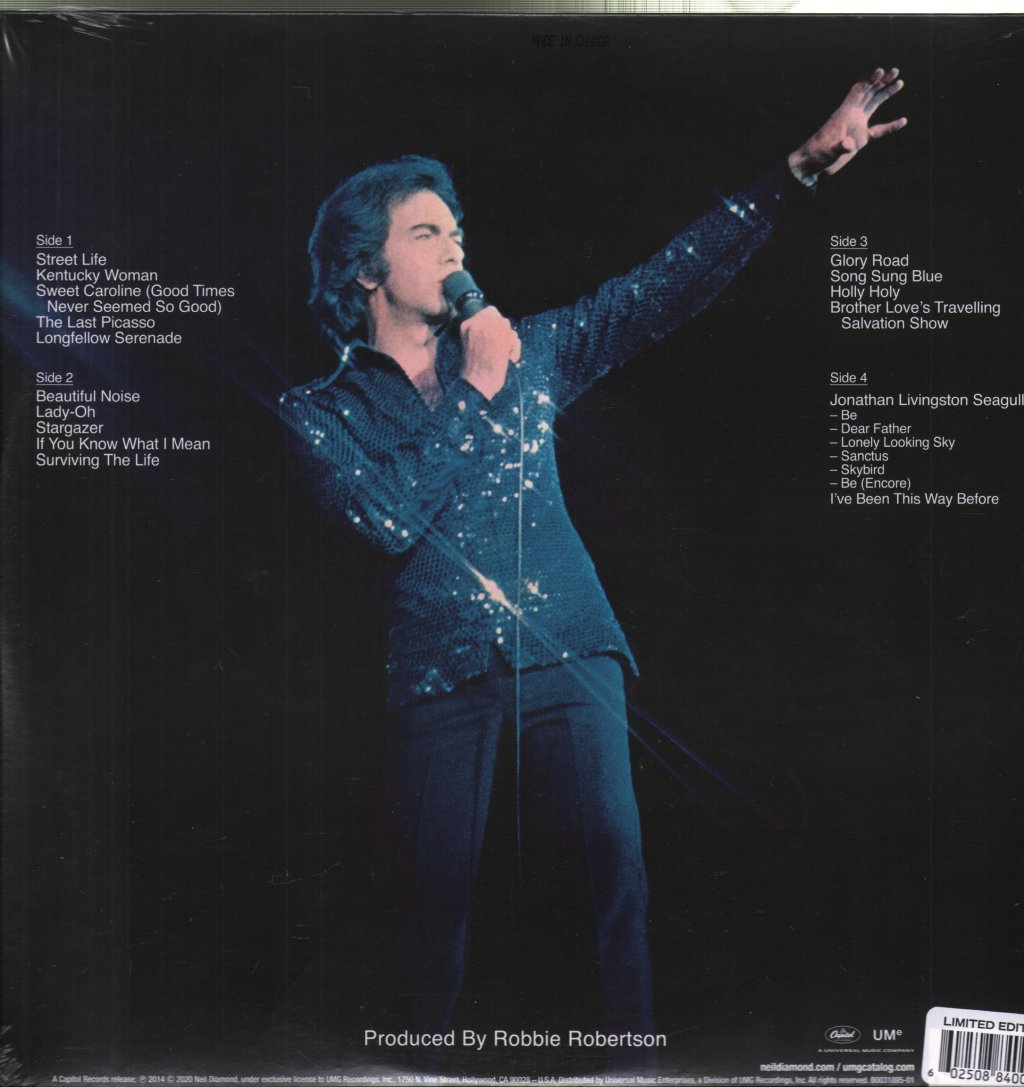 Neil Diamond - Love At The Greek - Lp