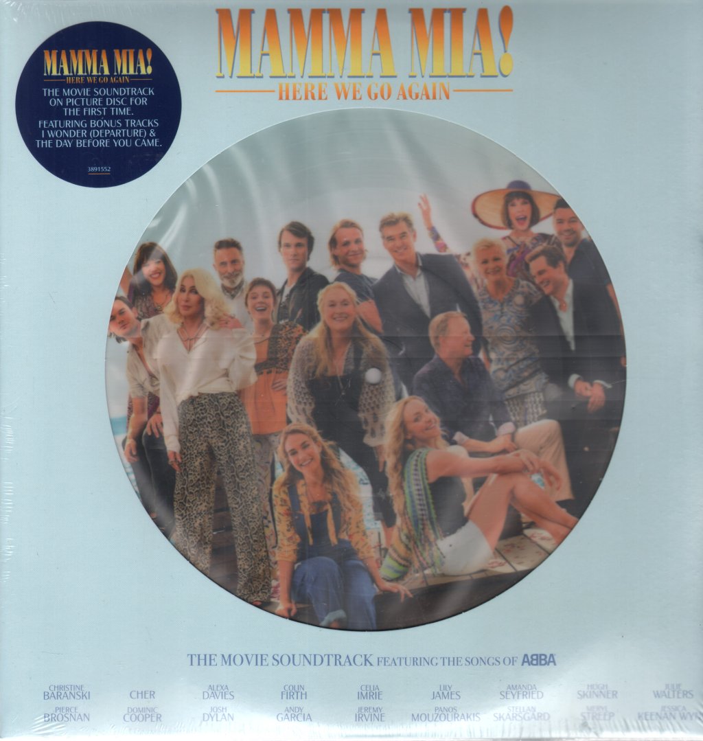Various Artists - Mamma Mia! Here We Go Again (The Movie Soundtrack Featuring The Songs Of ABBA) - Double Lp