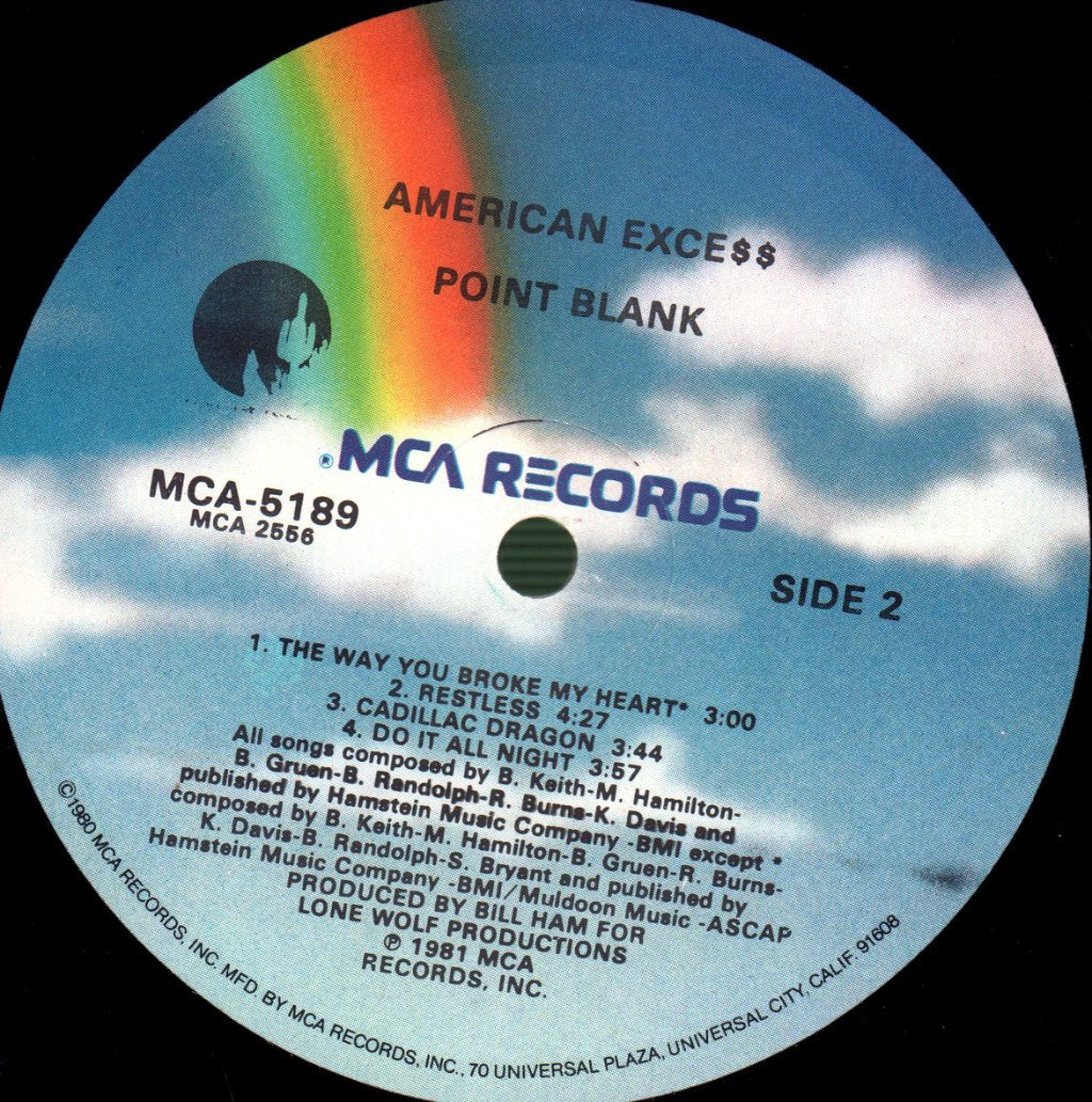 Point Blank - American Exce$$ - Lp