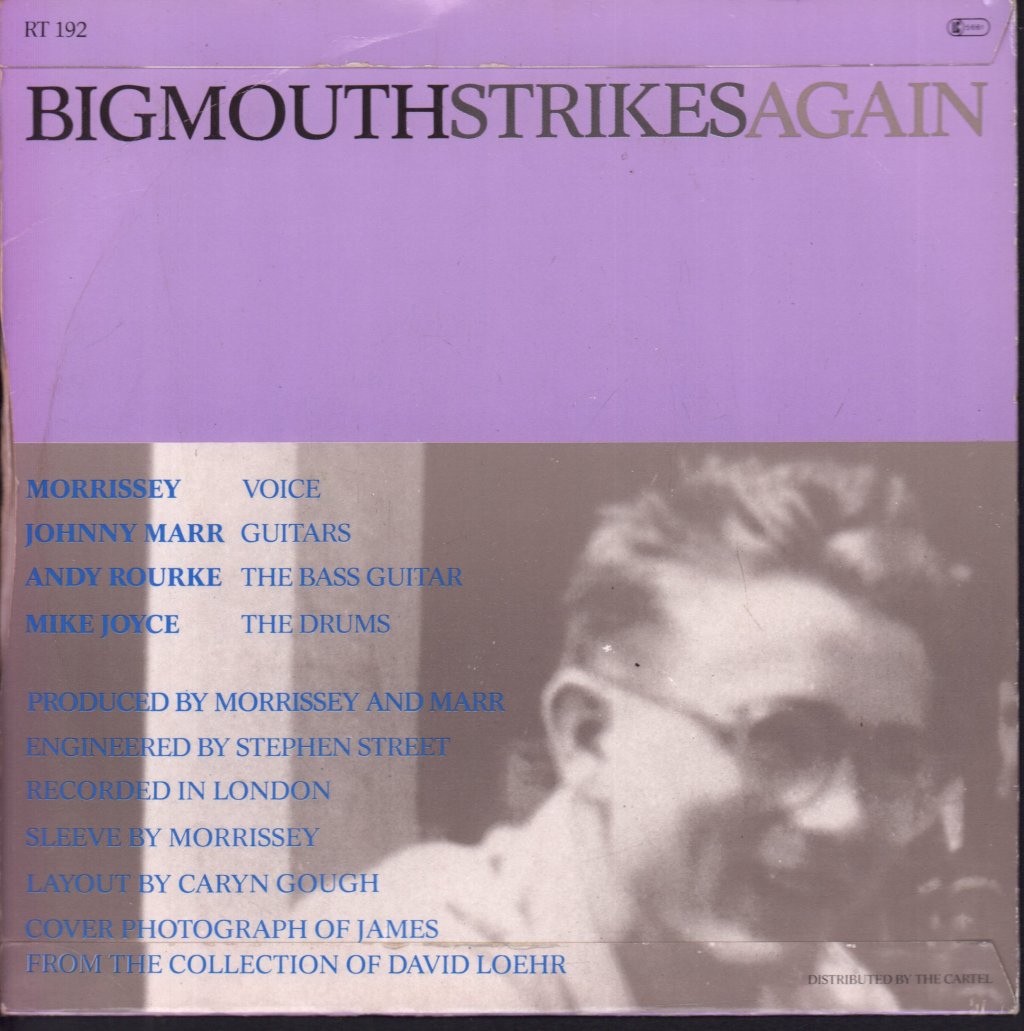 Smiths - Big Mouth Strikes Again - 7 Inch