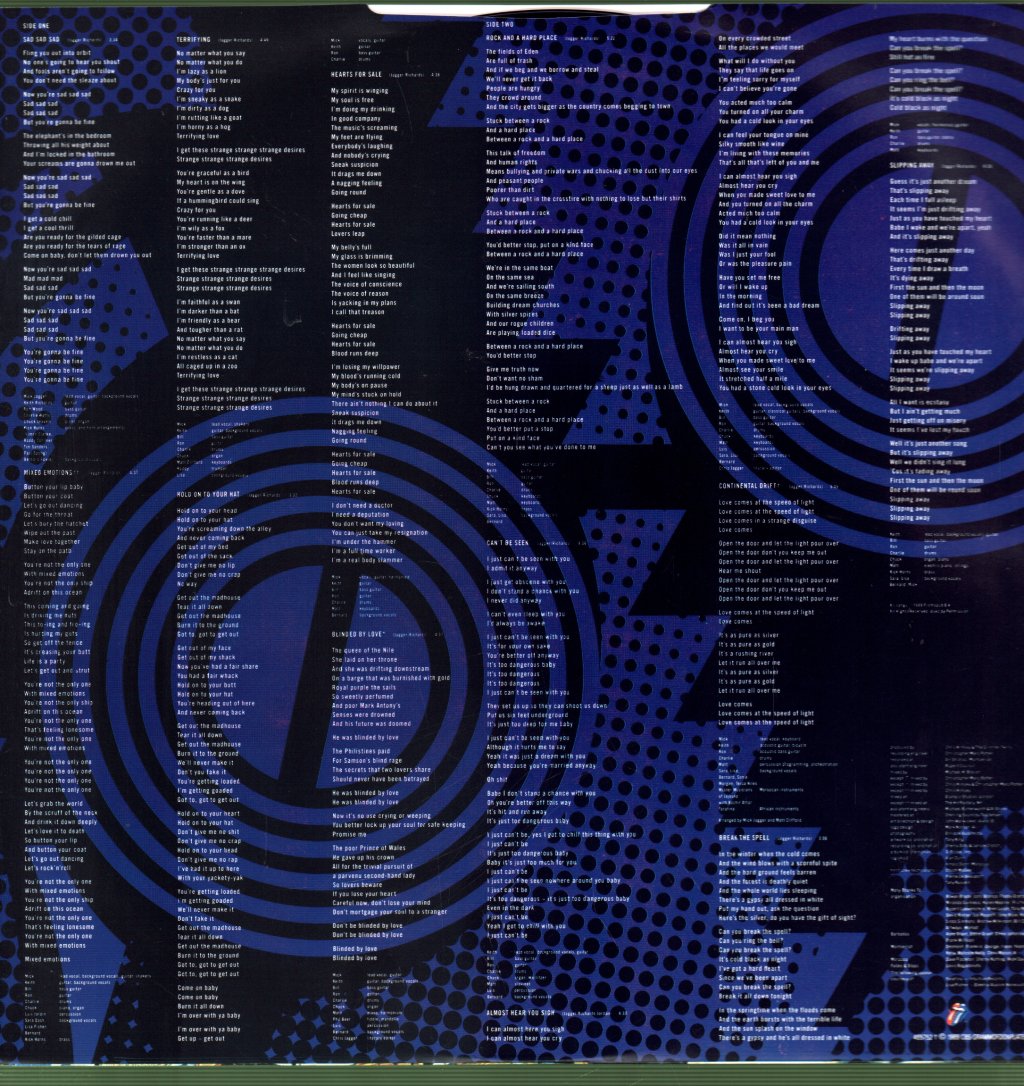 Rolling Stones - Steel Wheels - Lp