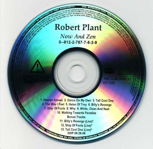 Robert Plant - Nine Lives - Cdr