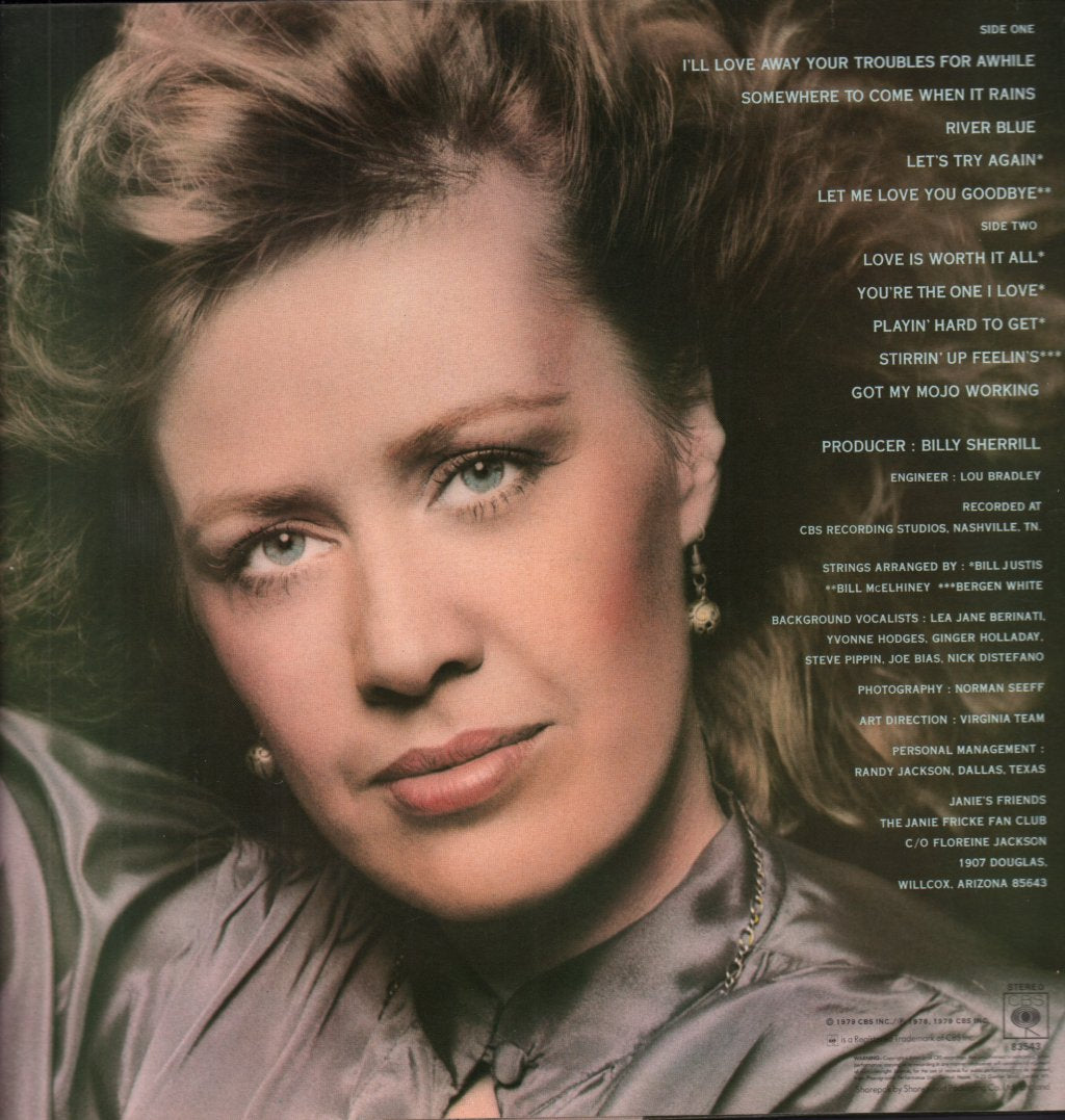 Janie Fricke - Love Notes - Lp
