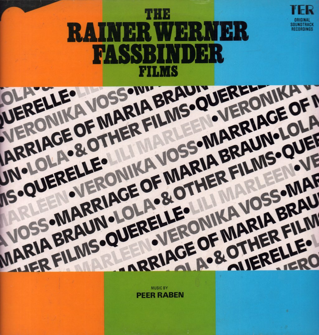 Peer Raben - Rainer Werner Fassbinder Films - Lp