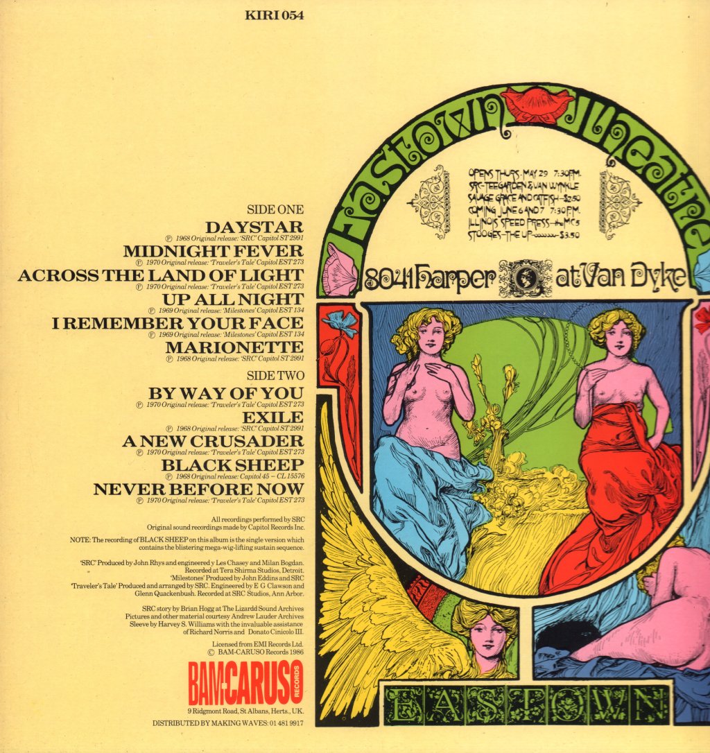 SRC - Revenge Of The Quackenbush Brothers - Lp