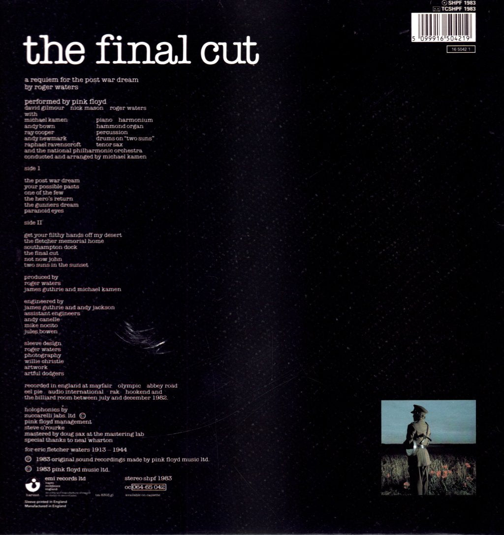Pink Floyd - Final Cut - Lp