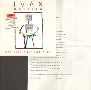 Ivan Neville - Not Just Another Girl - 7 Inch