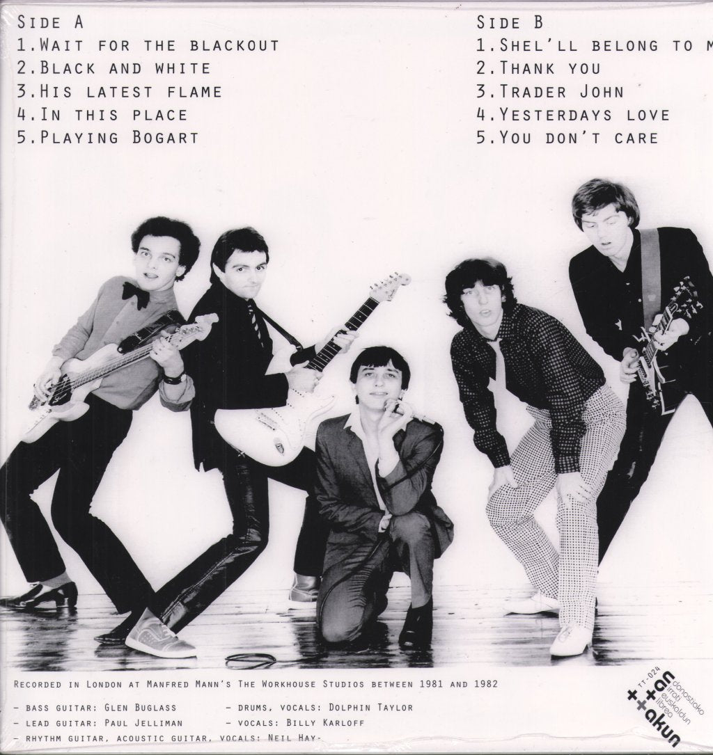 Billy Karloff And The Extremes - vinyl solution (Wait for the blackout) - Lp