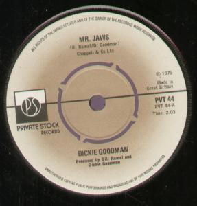 Dickie Goodman - Mr Jaws - 7 Inch