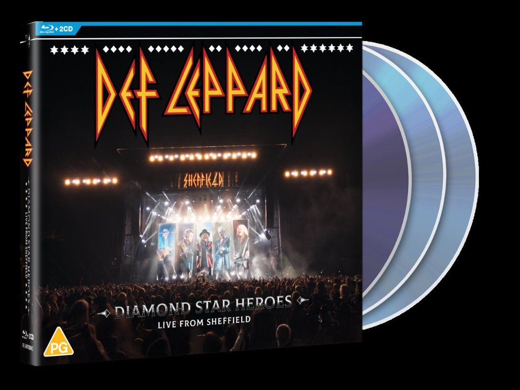 Def Leppard - Diamond Star Heroes Live From Sheffield - CD/Blu-ray