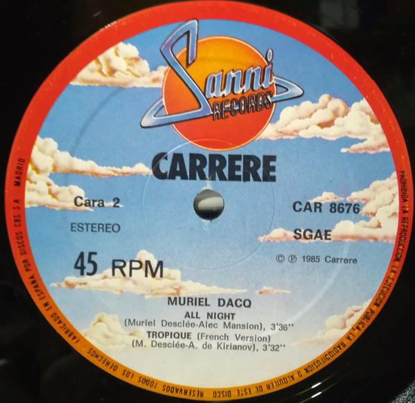 Muriel Dacq - All Night - 12 Inch