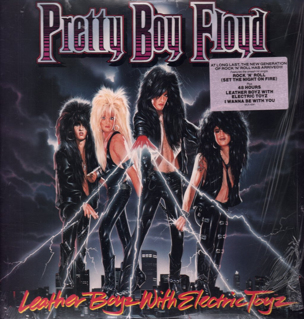 Pretty Boy Floyd - Leather Boyz With Electric Toyz - Lp