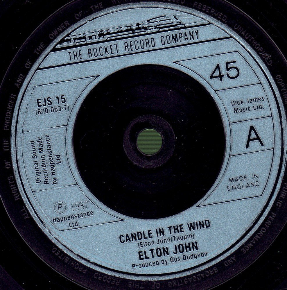 Elton John - Candle In The Wind - 7 Inch